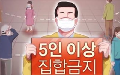 5인이상 모임금지 전국 확대 첫날…"같이 일하는데 밥만 따로?"