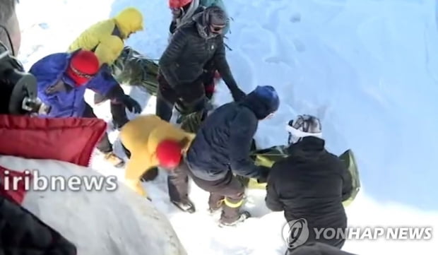 이란 북부서 폭설·눈사태로 최소 10명 사망