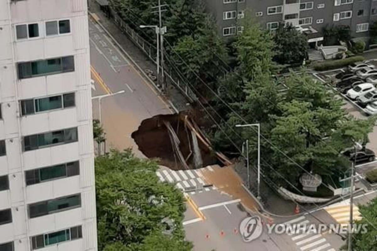 구리 대형 싱크홀 별내선 터널공사 부실 관리 때문 | 한경닷컴