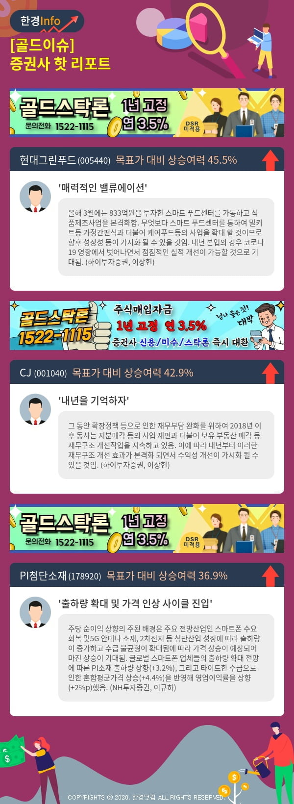 [골드이슈] 증권사 핫 리포트