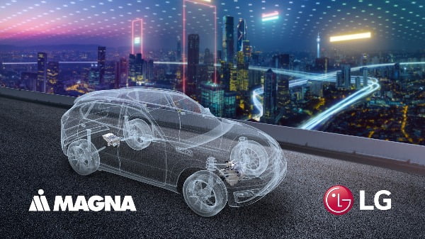 LG전자와 캐나다 자동차 부품업체 마그나가 지난해 12월23일 전기차 파워트레인 분야 합작사 설립을 발표 / 마그나 홈페이지