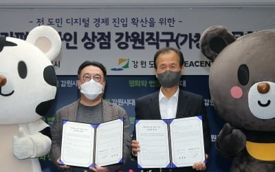 코리아센터 "'강원도형 간편 온라인 상점' 보급한다"