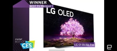 LG 올레드 TV, 7년 연속 CES 최고상 수상