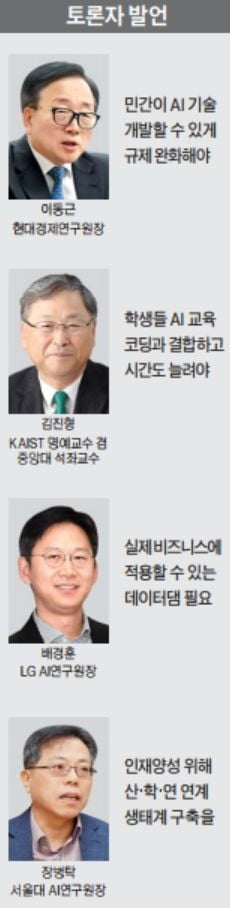 최기영 과학기술정보통신부 장관 "초·중·고 AI 수업 확대…산·학·연 생태계 구축 마중물 되겠다"