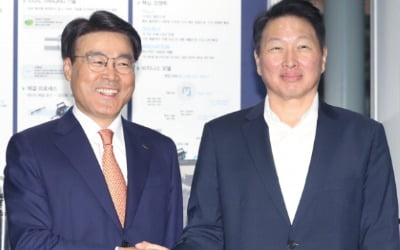 SK 최태원-포스코 최정우 회장, 1년 만에 회동