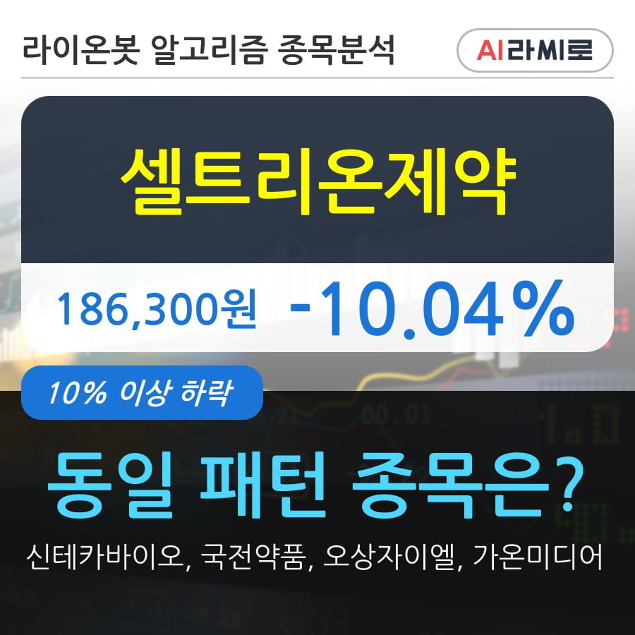 셀트리온제약