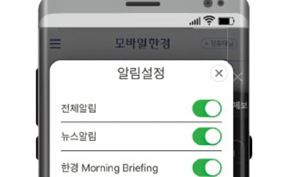 한경 뉴스레터 '모바일 푸시'로 찾아갑니다