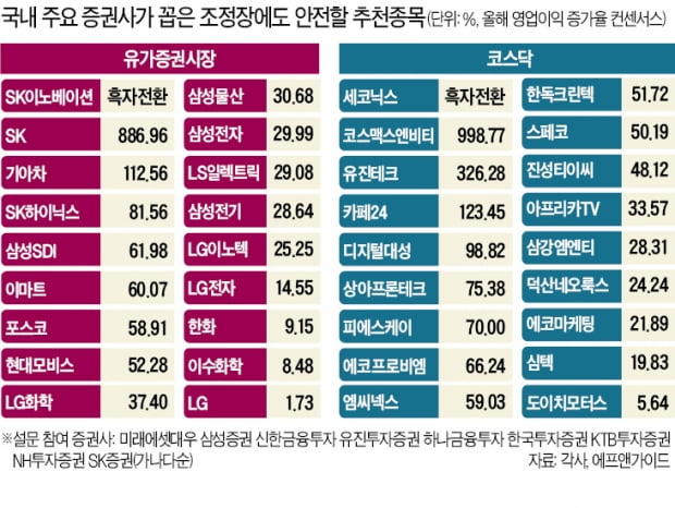 반도체·2차전지·친환경인프라株…"조정場 오면 매수기회"