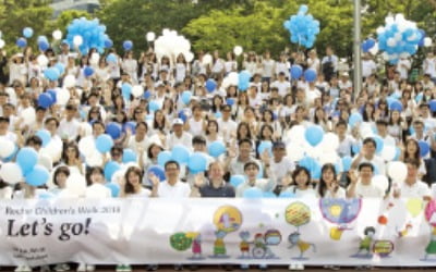 한국로슈진단(주), 직무체험 통해 회사-직원-가족 '웰빙' 꿈꾼다