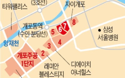 개포6·7단지 재건축 조합 설립…'2년 실거주 의무' 규제 피했다