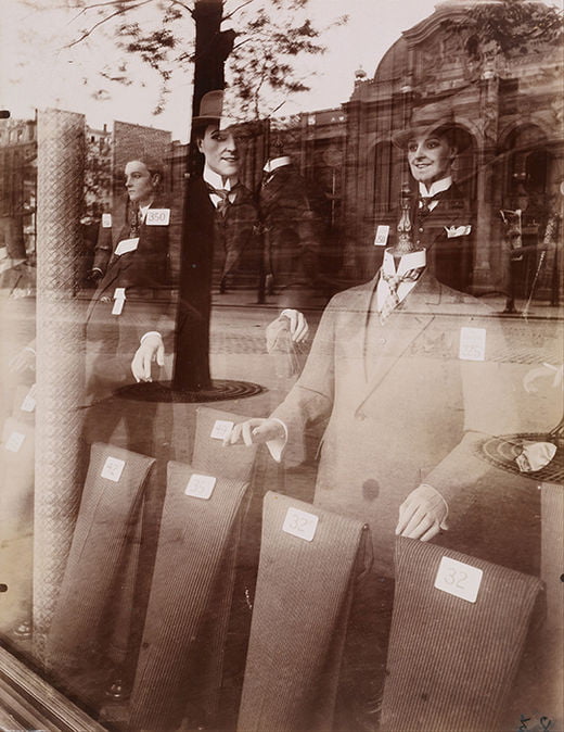 외젠 아제, 파리 고블랭가의 남성복점, 1925년, 미니애폴리스미술관