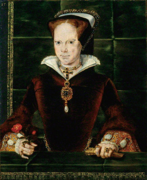 한스 에보르트, 메리 1세, 1554년, 영국 국립초상화미술관