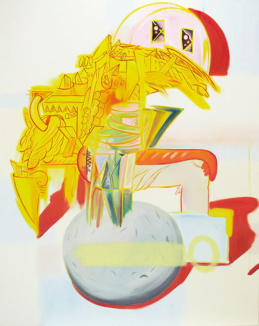Revolving Figure, 캔버스에 유채, 250×200Cm, 2017년