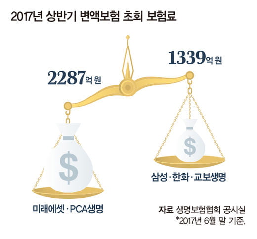 수익률 '1위' 미래에셋생명, 변액보험 판 흔드나