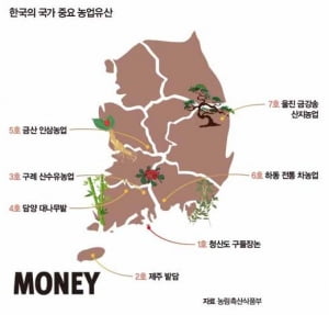 국가중요농업유산제 5년째, 7개 지역 발굴…보전 지원은 '미흡'