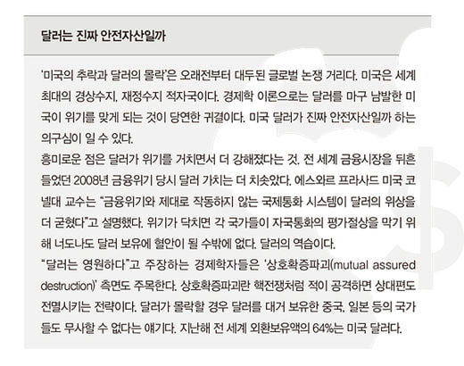 글로벌 격변기 ‘安全자산’ 달러 투자