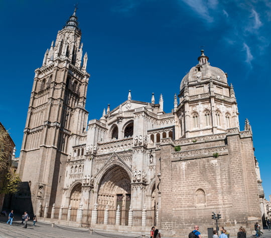 스페인 가톨릭 정신의 뿌리인 톨레도 성당.