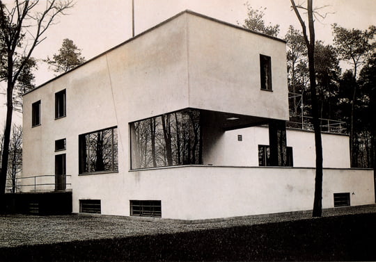 데사우에 있는 발터 그로피우스 집, 1926년