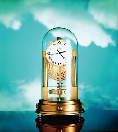 온도 변화로 움직이는 시계 애트모스, 1928년