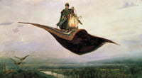‘하늘을 나는 카펫’, 1880년, 캔버스에 유채, 니즈니 로보고로드 미술관