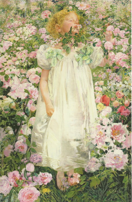 ‘꽃향기’, 1894년, 98×67.5cm, 캔버스에 유채, 개인 소장