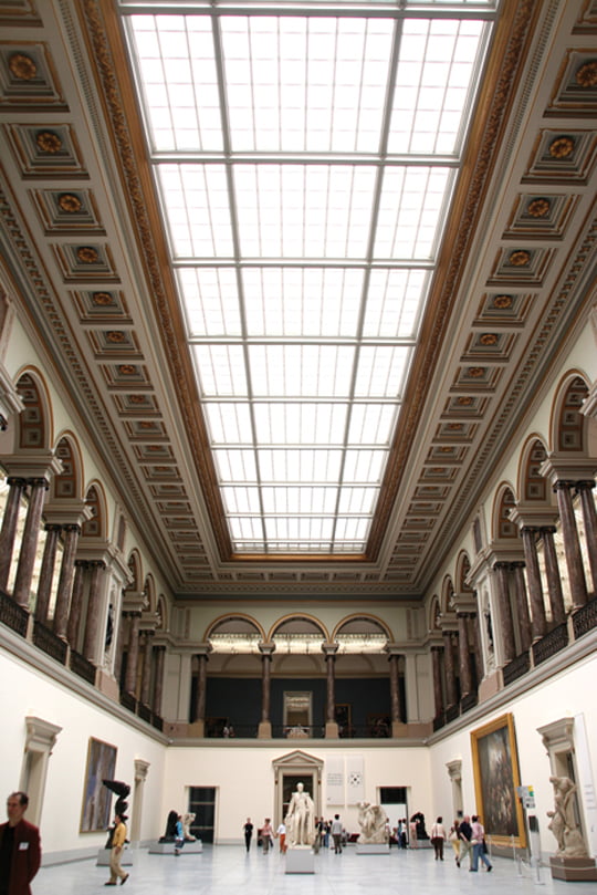 왕립미술관의 내부. ‘벨기에의 루브르’라 불리는 왕립미술관은 ‘유명 화가의 원본 작품’들로 가득하다.