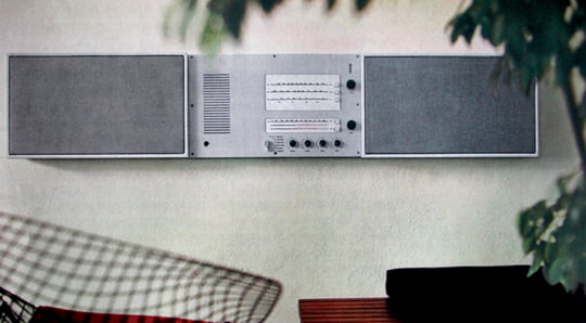 TS 45, Hi-Fi 벽걸이 시스템, 1964년, 디터 람스