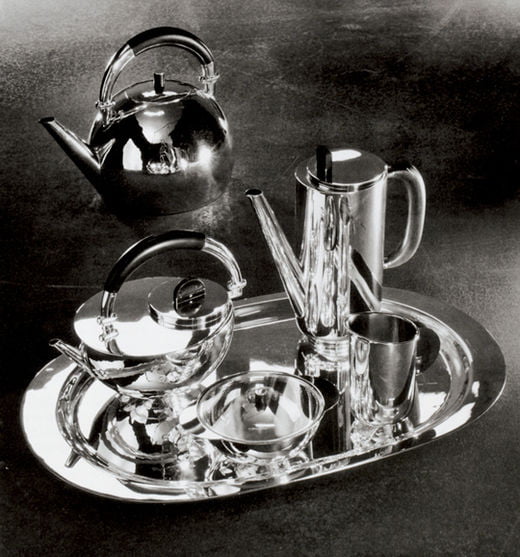 차·커피 세트(주전자), 마리안느 브란트, 1985년(1924년)