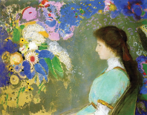 ‘비올레트 에망의 초상’, 1910년, 파스텔, 72×92cm, 클리블랜드 미술관