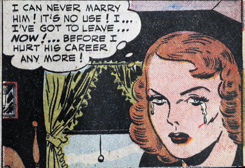 원작 만화 (소녀의 사랑 이야기 #15), 1952년 1~2월