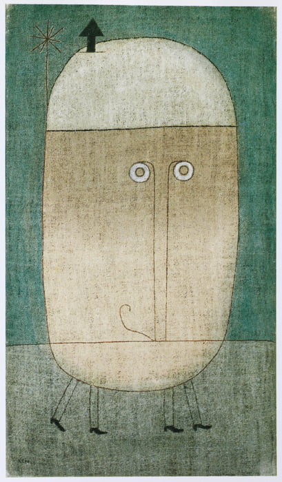 두려운 얼굴, 1932년, 삼베에 오일, 100.4×57.1cm, MoMA