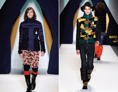 지난 2월 뉴욕컬렉션을 통해 선보인 제너럴 아이디어(최범석 디자이너)의 컬렉션. 네파와의 협업을 통해 아웃도어 느낌이 가미된 룩을 선보였다.