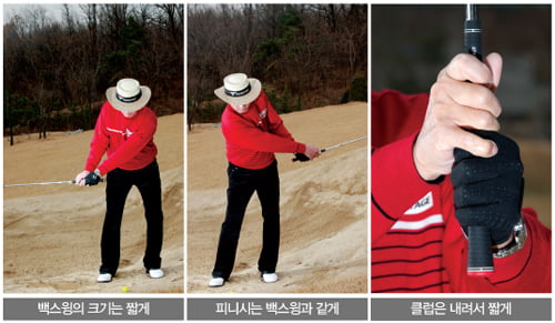 [Golf Lesson] 얼거나 바닥이 딱딱한 모래 벙커 샷