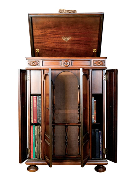[On the cover] Victrola's Credenza