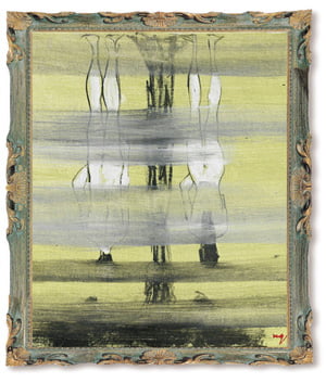 우고 운토로(Ugo Untoro),(River #11), 2010년, 30×30cm, 캔버스에 아크릴 채색, 인도네시아