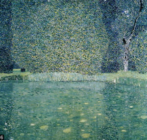 6. <카머성 호수>, 1910년, 유화, 100×100cm, 개인 소장