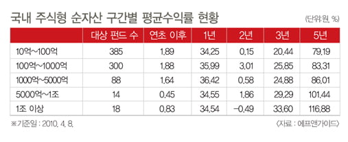 금액 작은 자투리펀드 속빈 강정인가?