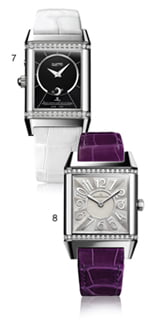 7,8. JLC의 아름다운 여성 시계 컬렉션