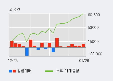 '티엘아이' 52주 신고가 경신, 전일 외국인 대량 순매수