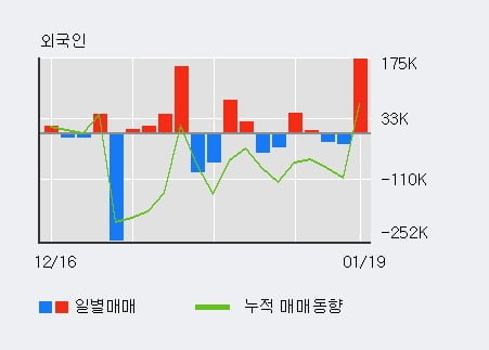 '코프라' 52주 신고가 경신, 전일 외국인 대량 순매수