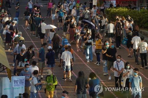 홍콩 범민주진영 50명 홍콩보안법 위반혐의 대거 체포(종합)