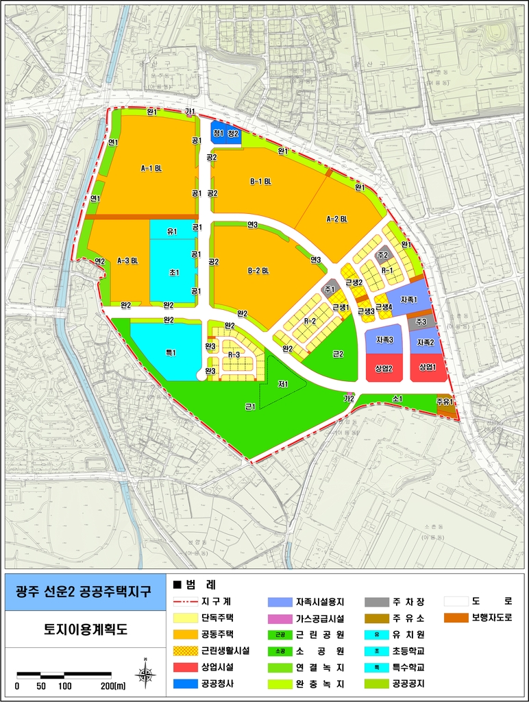 LH, 광주 선운2지구 택지 조성 착공…3천33가구 공급