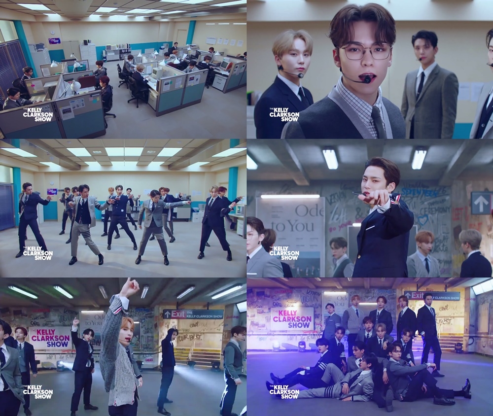 세븐틴, 미국 '클라크슨쇼' 무대…"K팝 퍼포먼스 강자"