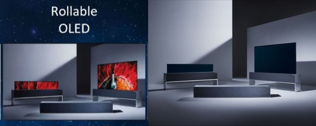 온라인 CES 하다보니…중국업체, LG 롤러블 TV 사진 도용했나