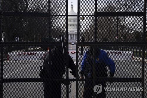 취임식 앞둔 주말 美 '준전시' 방불…50개주 전역 철통경계 삼엄(종합2보)