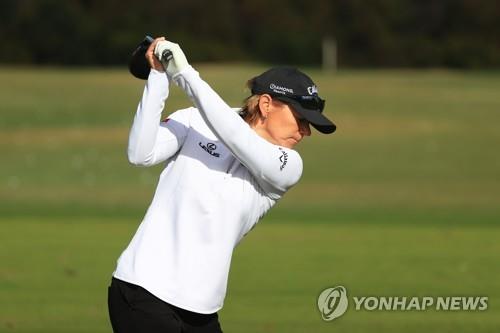 LPGA대회 나서는 소렌스탐 "9세 아들이 골프 열정 일깨워"