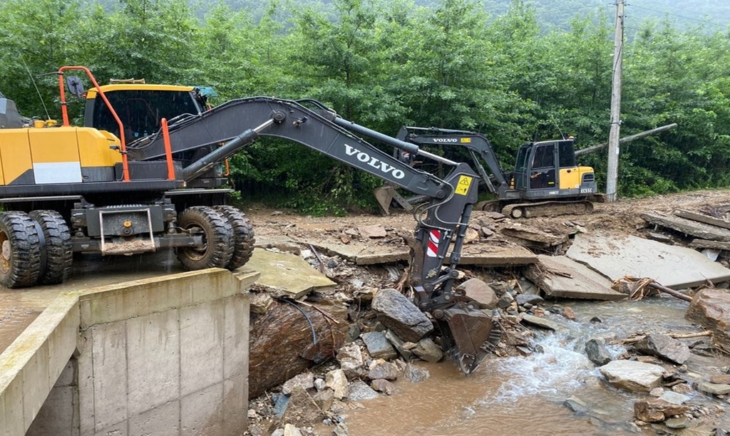 음성군 작년 수해 본 소규모 공공시설 130곳 장마철 전 복구