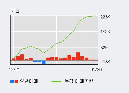 '피앤이솔루션' 52주 신고가 경신, 최근 5일간 기관 대량 순매수