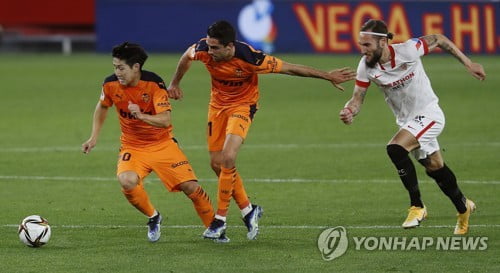 ‘Lee Kang-in full-time’ in Valencia Seville 03 completely defeated…  King Cup quarterfinal frustration
