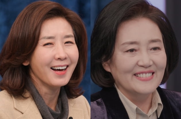 '아내의 맛'에 출연하는 나경원 전 의원과 박영선 장관 /사진=TV조선 